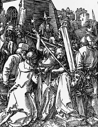 Christ Bearing the Cross Albrecht Durer